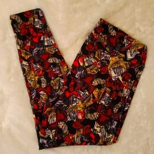 LuLaRoe Disney Captain Hook Leggings